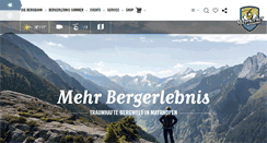 Desktop Screenshot of mayrhofner-bergbahnen.com